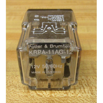 Potter & Brumfield KRPA-11AG-12VAC Relay KRPA-11AG-12V AC - New No Box
