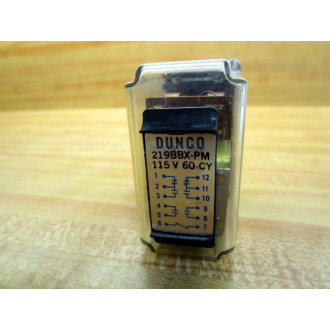 Dunco 219BBX-PM Relay 219BBXPM - New No Box