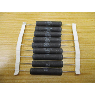 Dale CW-10 Resistor CW10 2.5KΩ (Pack of 9) - New No Box