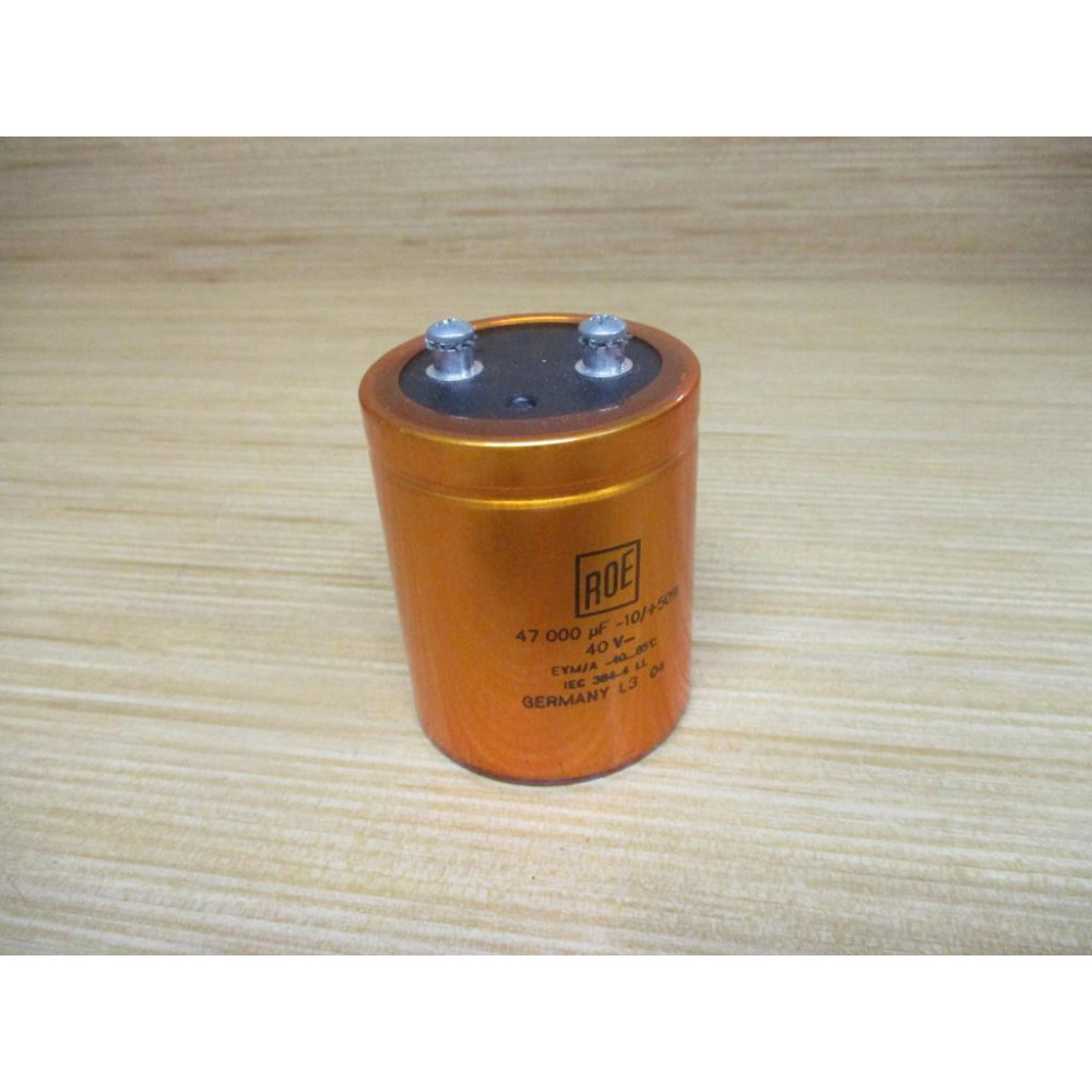 Roe 47000µF 40V Capacitor - Used