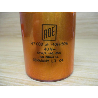 Roe 47000µF 40V Capacitor - Used