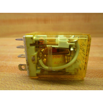 IDEC RH2B-UL-AC120V Relay RH2B-UL-120V AC - Used