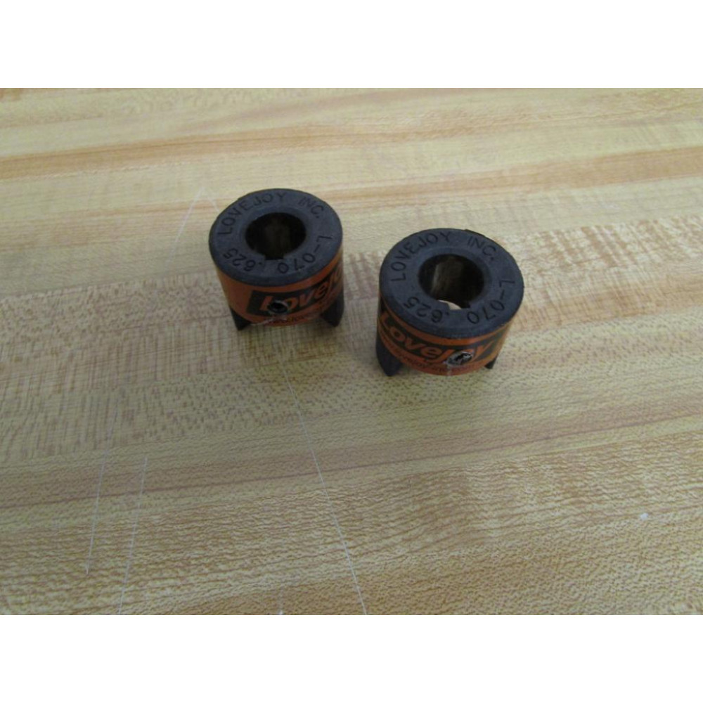 Lovejoy L-070 .625 58 Jaw Coupling Hub WKW L07062558 (Pack of 2) - New No Box
