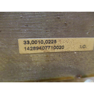 33,0010,0225 Transformer 3300100225 - Used