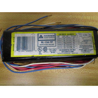 Advance Transformer RL-134-TP Ballast RL134TP - New No Box