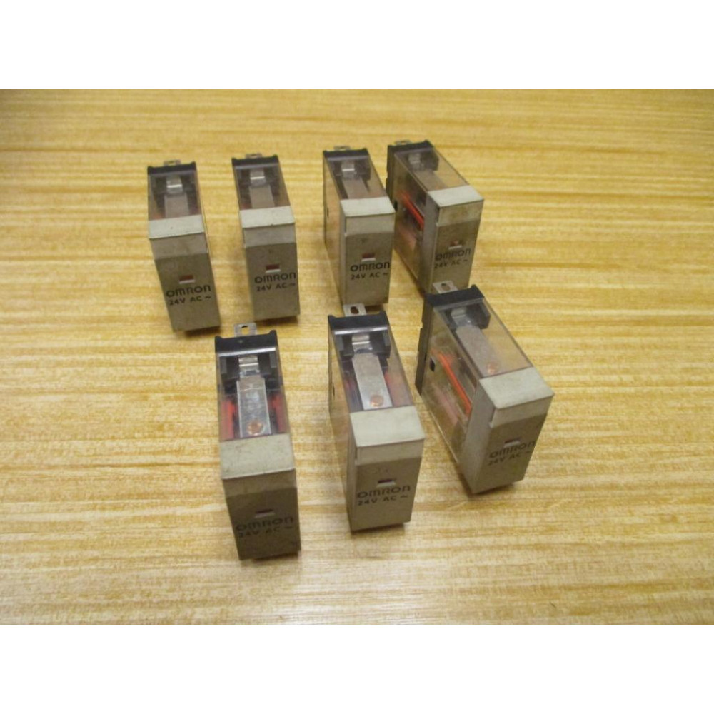 Omron G2R-1-S (S) Relay G2R1SS G2R-1-S (S)24V VDC (Pack of 7) - Used