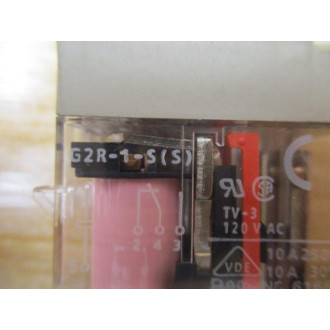 Omron G2R-1-S (S) Relay G2R1SS G2R-1-S (S)24V VDC (Pack of 7) - Used