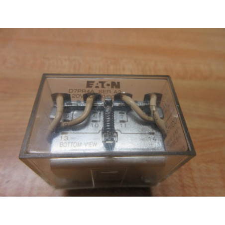 Cutler Hammer Eaton D7PR4A-120VAC Relay D7PR4A-120V AC - New No Box