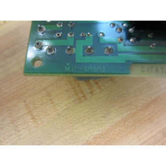Mitutoyo MP-40502 Circuit Board MP40502 Power - Used