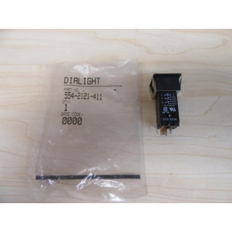 Dialight 554-2121-411 Panel Switch - New No Box