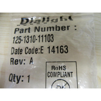 Dialight 125-1310-14163 Panel Light