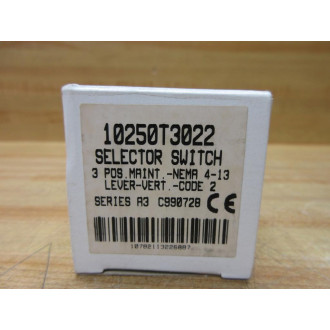 Cutler Hammer 10250T3022 Eaton Selector Switch