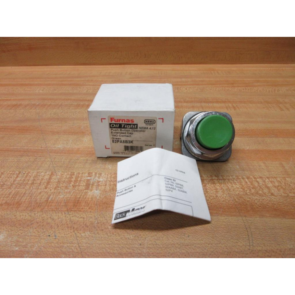 Furnas 52PA8B3K Push Button Operator 52PA8B3
