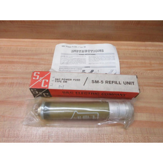 S&C Electric 132100-R4 Fuse Refill Unit SM-5