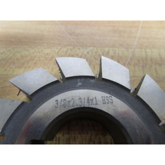 HSS Poland 38x2.34x1 Concave Cutter WKeyway 38x234x1 - New No Box