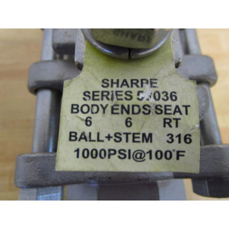 Sharpe 1-12-53036-TE Ball Valve 53036 - New No Box