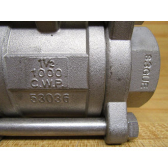 Sharpe 1-12-53036-TE Ball Valve 53036 - New No Box