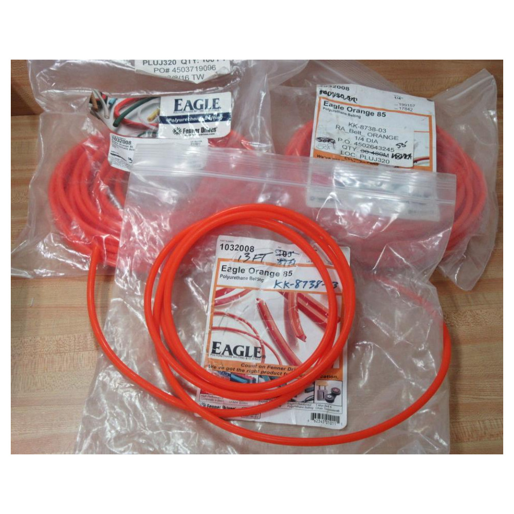 Fenner Drives 1032008 Eagle Orange 85 Belting 104'