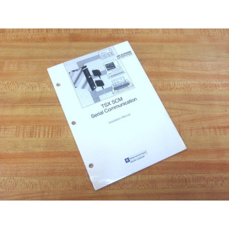 Telemecanique TSX SCM Serial Communication Installation Manual TSXD43724 - New No Box