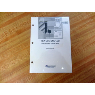 Telemecanique TSX SCM 202122 User's Manual TSXD23004E - New No Box