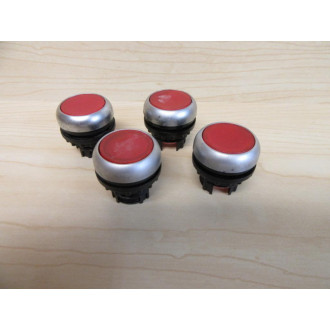 Cutler HammerEaton M22-DL-R Push Button Switch (Pack of 4) - Used