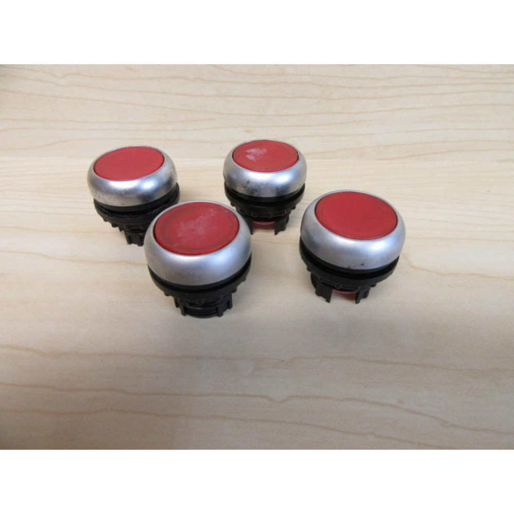 Cutler HammerEaton M22-DL-R Push Button Switch (Pack of 4) - Used