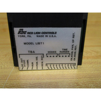 Red Lion Controls LIBT1000 Timer WHardware