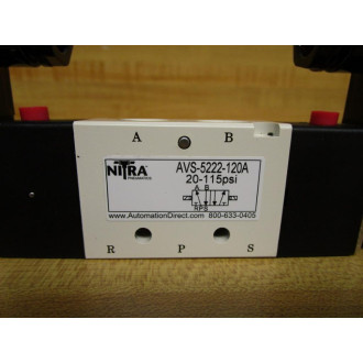 Nitra AVS-5222-120A Solenoid Valve AVS5222120A