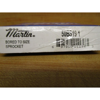 Martin 50BS19 1 Bored To Size Sprocket WKeyway 50BS191