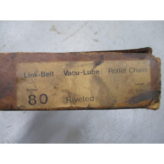 Link-Belt 80 Vacu-Lube Roller Chain