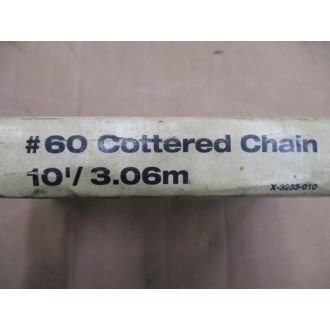 Diamond Chain X-3233-10 Cottered Chain X323310 10' Length