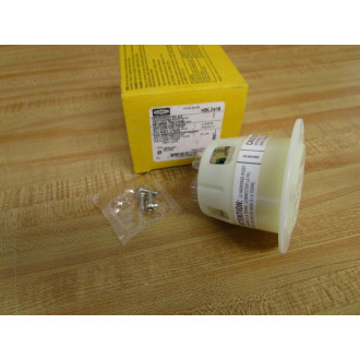 Hubbell HBL 2416 Locking Flanged Receptacle