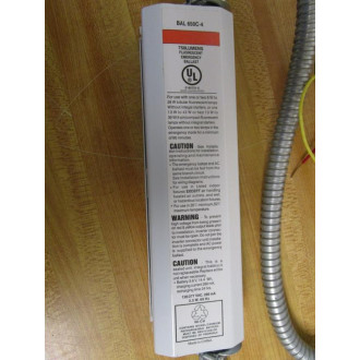 Skyline Lighting BAL 650C-4 Fluorescent Emergency Ballast EMB CF-4 WLED Switch