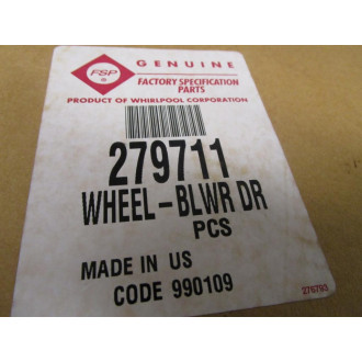 Whirlpool 279711 Dryer Blower Wheel