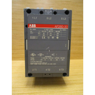 ABB AF260-30 Non-Reversing Contactor AF26030 Chipped - Used