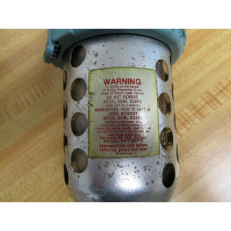 Wilkerson F23-04-000 Exhaust Muffler F2304000 WPlastic Drain Cock - Used