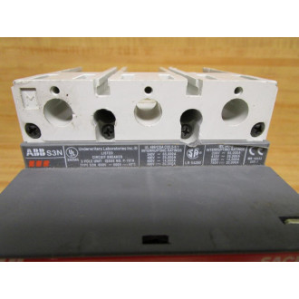 ABB SACES3 70A Circuit Breaker  S3N WFace Cover - Used