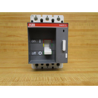 ABB SACES3 70A Circuit Breaker  S3N WFace Cover - Used