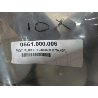 Busch 0561.000.006 Rubber Foot 0561000006 - New No Box