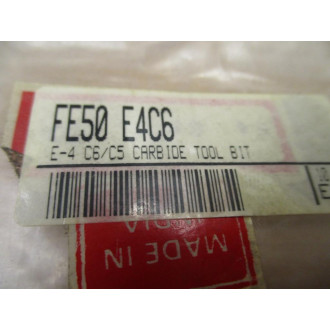 FE50 E4C6 Carbide Tool Bit E4 C5 (Pack of 12)