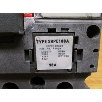 General Electric SEHA36AT0100 100A Circuit Breaker - Used