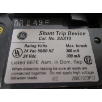 General Electric SEDA36AT0100 100A Circuit Breaker - Used