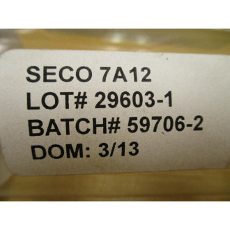 Seco 7A12 Conical Flared Seal Seal (Pack of 23)