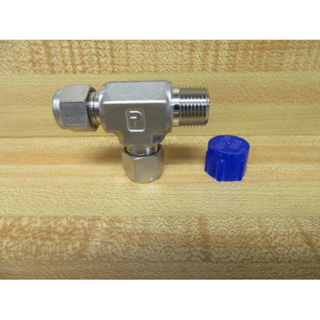 Parker 6MRT6N-316 A-Lok Male Run Tee 6MRT6M316 - New No Box