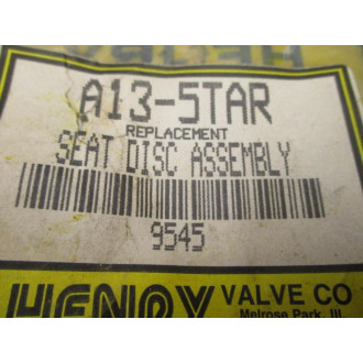 Henry A13-5TAR Seat Disc Assembly A135TAR