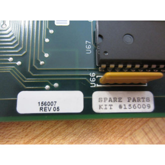 Allen Bradley 156007 PC Board 156009 Rev.05 - Used