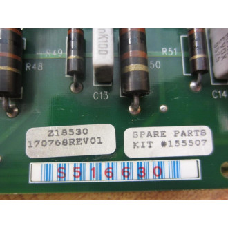 Allen Bradley 155507 Power Board 170768 1395-155507 Board As Is Rev. 01 - Parts Only