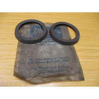 Miller 052-PS001-500 Buna-N-Cup Seal 052PS001500 (Pack of 2)