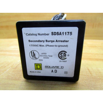 Square D SDSA1175 Secondary Surge Arrester 21087 - Used