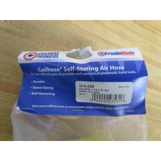 Freelin Wade N14-25B Coil Hose N1425B